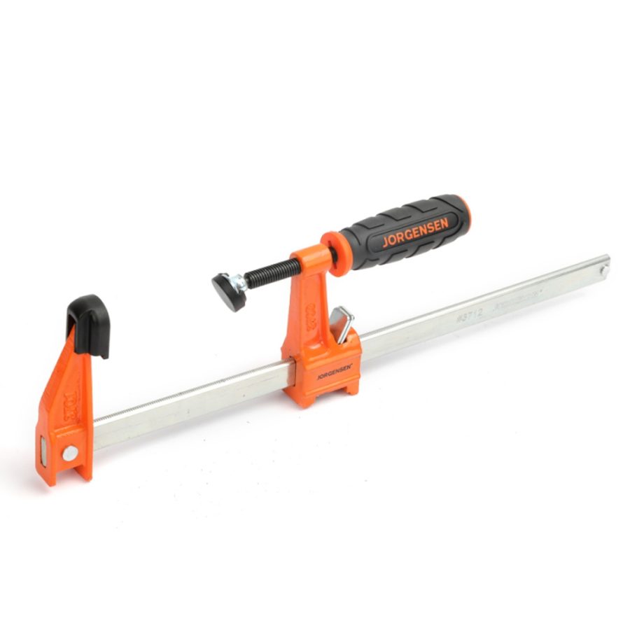 Jorgensen 12" Steel Bar Clamp – Medium Duty Trigger Clamp