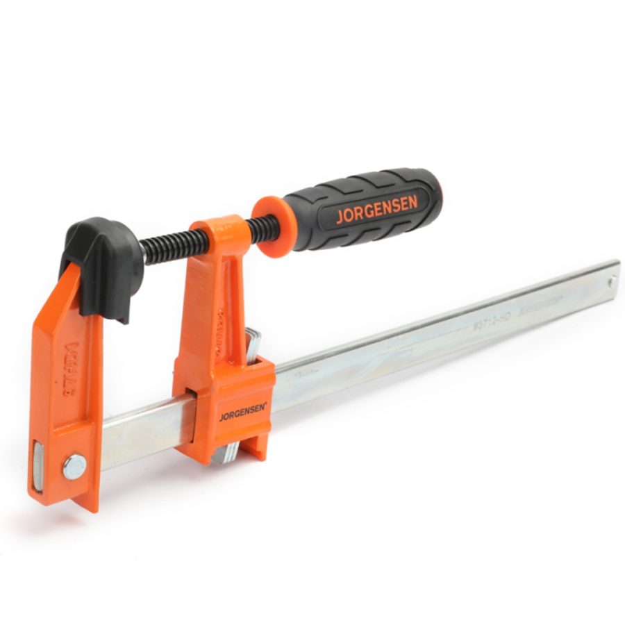 Jorgensen 12" Steel Bar Clamp – 300mm Heavy-Duty Tool