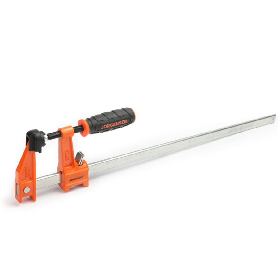 Jorgensen 18" Steel Bar Clamp – 450mm Medium-Duty Tool
