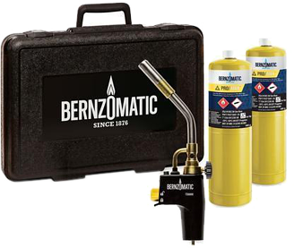 Bernzomatic Max Heat Torch Kit – 2 Pro Max Cylinders Included - Image 2