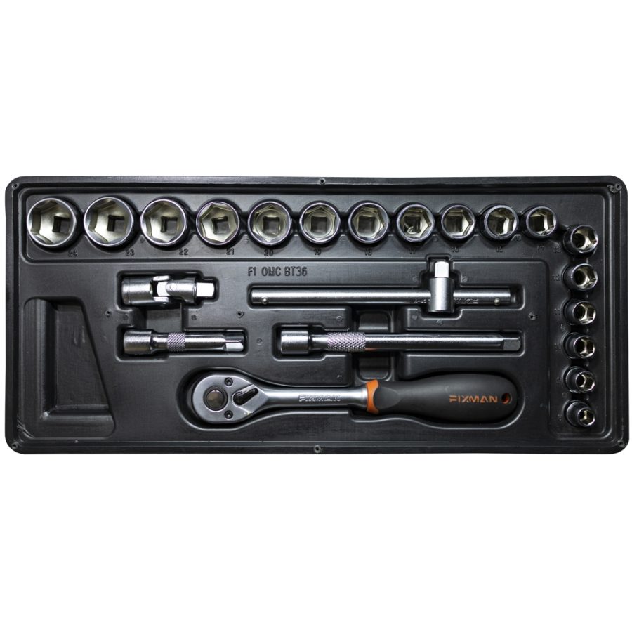 Fixman 22-Piece 3/8" Drive Socket Set – Sockets & Accessories