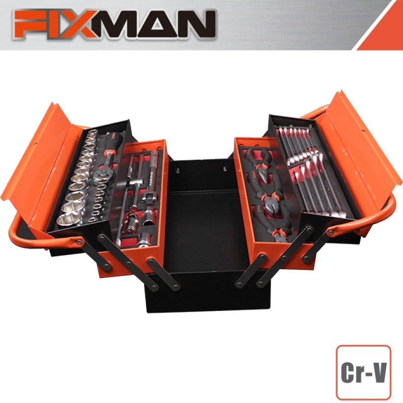 Fixman 42-Piece Cantilever Mechanical Tool Set
