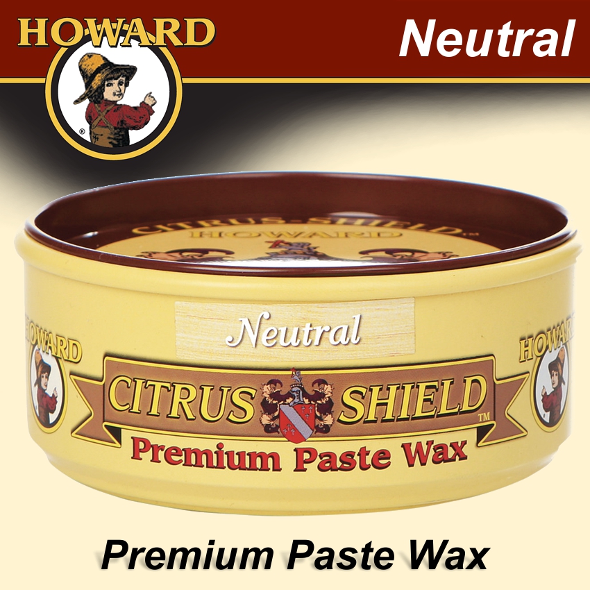 Howard Neutral Citrus‑Shield Paste Wax – 325 ml Wood Protector