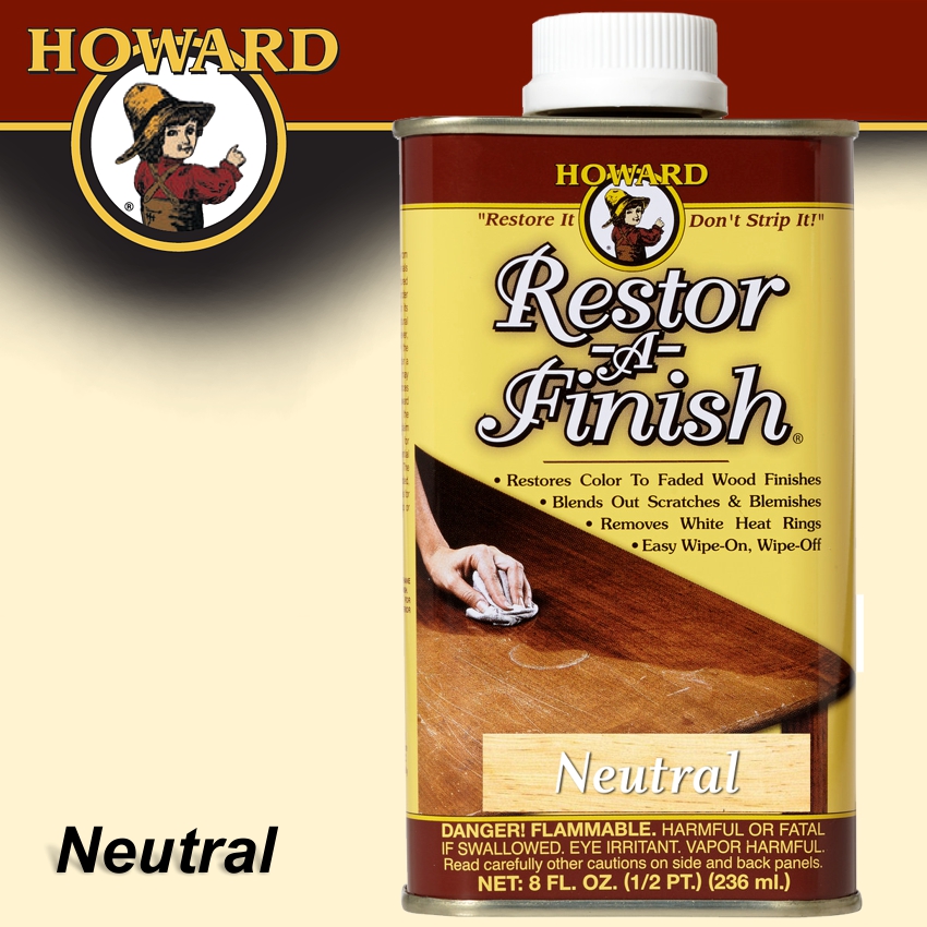 Howard Restor‑A‑Finish Neutral – 237 ml Wood Restorer