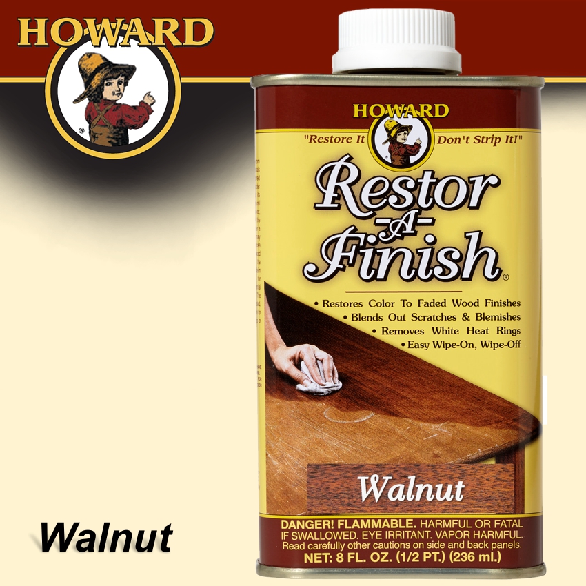 Howard Restor-A-Finish Walnut – 237 ml Wood Restorer