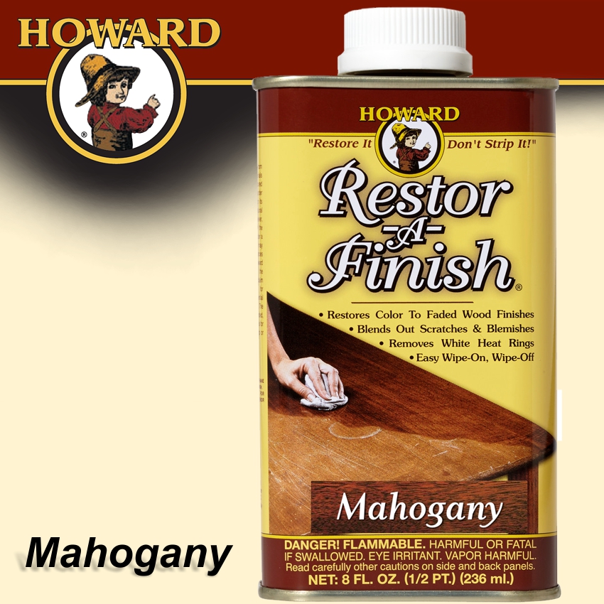 Howard Restor‑A‑Finish Mahogany – 237 ml Wood Restorer