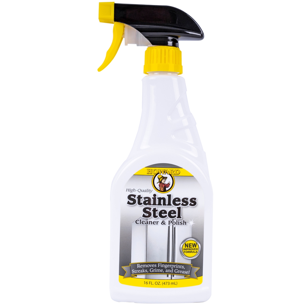 Howard Stainless Steel Cleaner & Polish – 473 ml