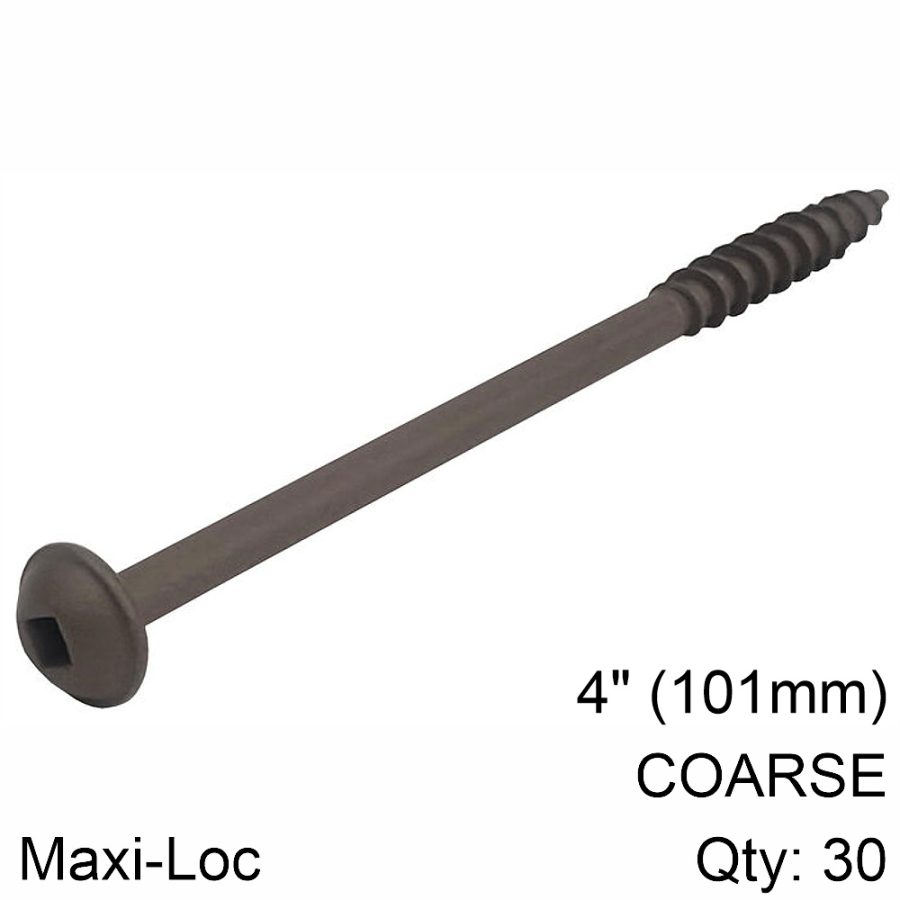 Kreg Hd Protec-Kote Pocket-Hole Screws - 101Mm / 4.00', Coarse-Thread