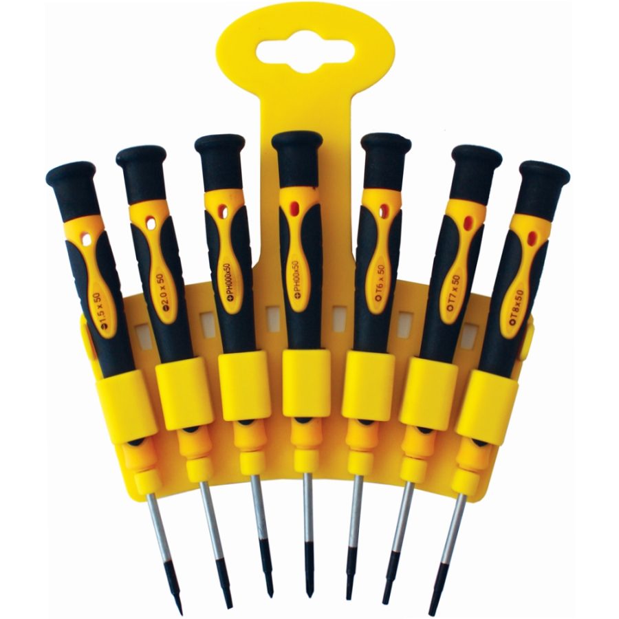 7Pc Precision Screwdriver Set