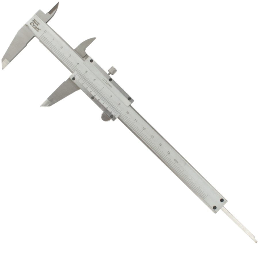 Vernier 150Mm Stainless Steel Metric 0.02Mm Acc