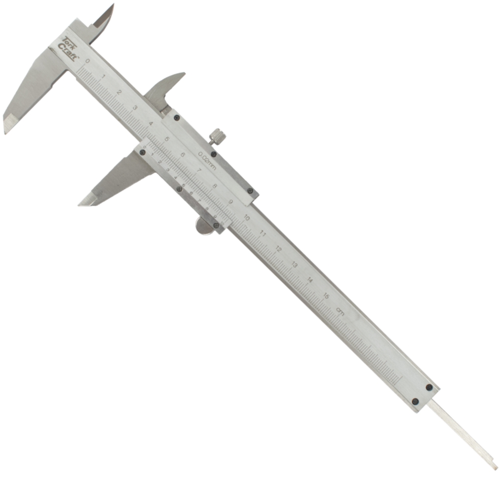 Vernier 150Mm Stainless Steel Metric 0.02Mm Acc