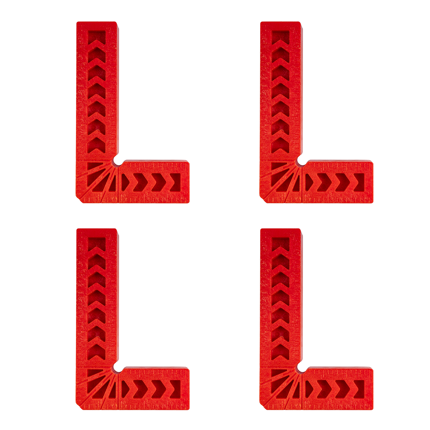 Plastic Square Abs 80X50X12Mm 4Pc