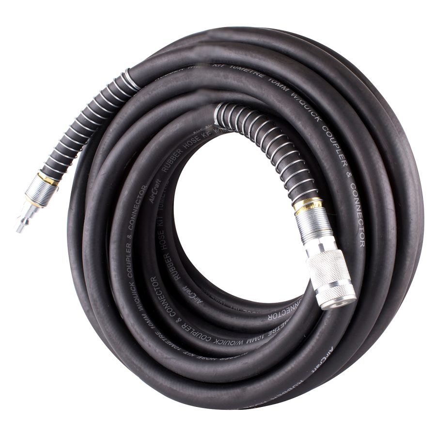 Rubber Hose Kit 8mm x 10m w/ ARO Coupler