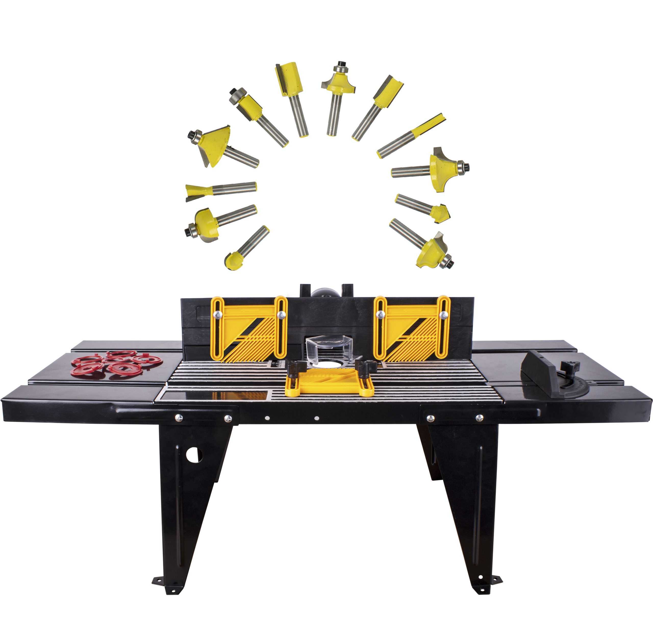 Tcb Table Router Tork Craft Router Table Rt001 C/W 12Pc 1/4 Shank Ro | Tork Craft