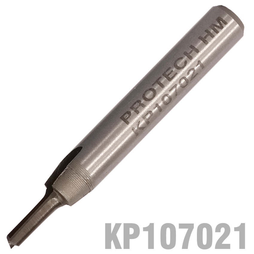 Straight Bit 1/8' (3.2Mm) X 1/2' Cut Solid Carbide 2 Flute 1/4'Shank