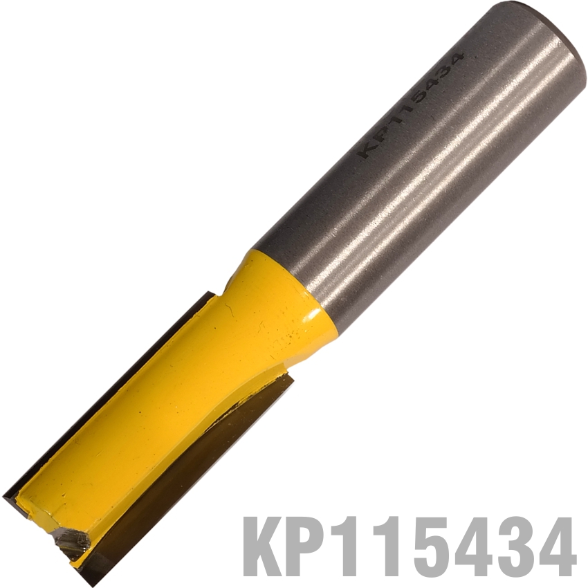 Straight Bit 1/2'(12.7Mm) X 1 1/4'(31.8Mm) Cut 2 Flute With Bottom Cut