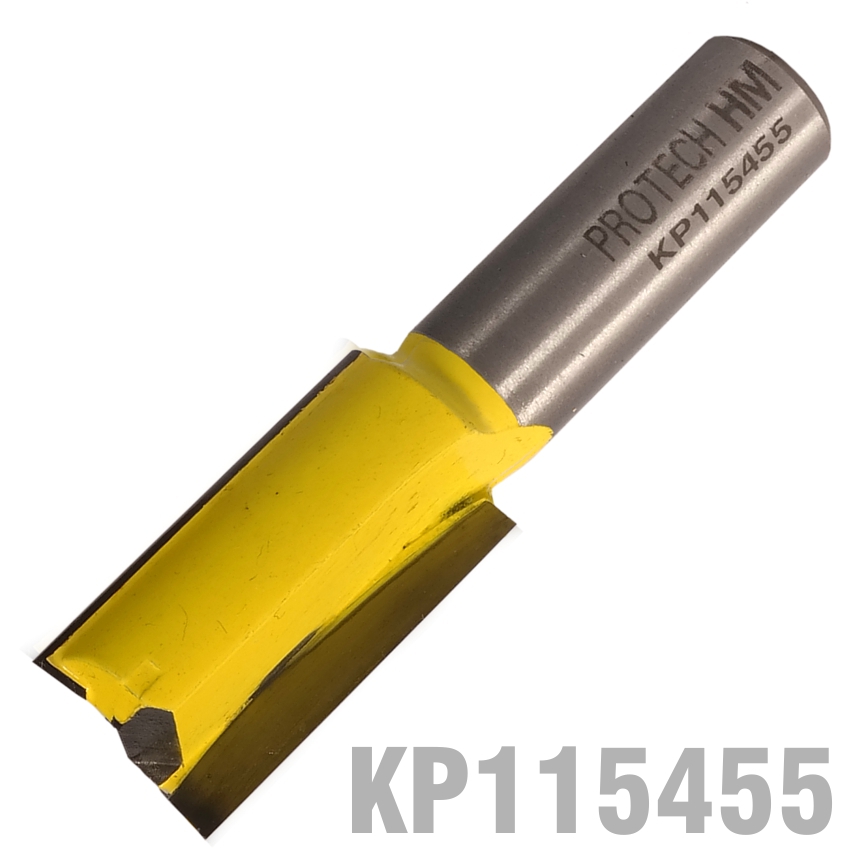 Straight Bit 5/8'(15.9Mm) X 1 1/4'(31.8Mm) Cut 2 Flute With Bottom Cut