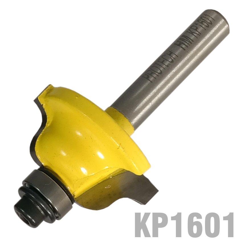 Roman Ogee Bit 1 1/16' X 12Mm (5/32' Radius) 1/4' Shank