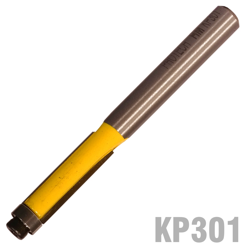 Trim Bit 1/4'X 3/4'With Bottom Bearing 1/4' Shank