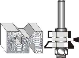 Replacement 3.2Mm Cutter For The V Joint Tongue & Groove Asse