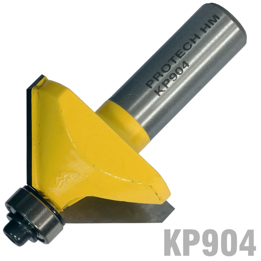 Chamfer Bit Tct 45° 1  5/8' X 3/4' X 1/2' Shank