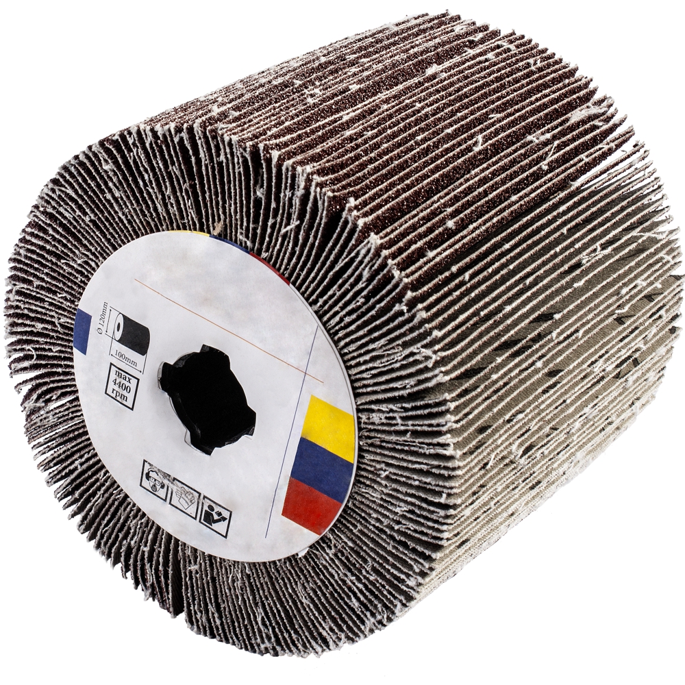 80 Grit Flap Grinding Wheel – 120mm x 100mm (Tork Craft)