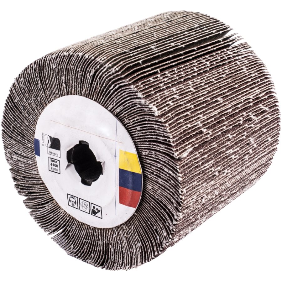 120 Grit Flap Grinding Wheel – 120mm x 100mm (Tork Craft)