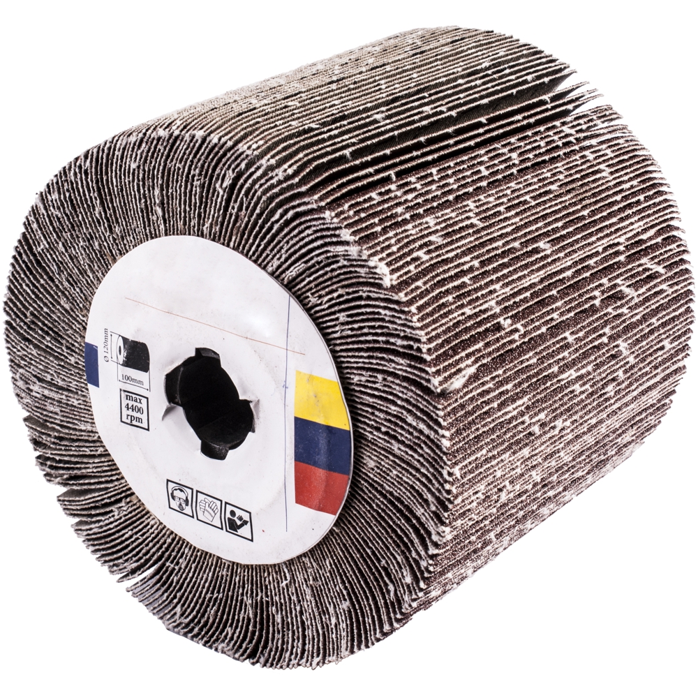 120 Grit Flap Grinding Wheel – 120mm x 100mm (Tork Craft)