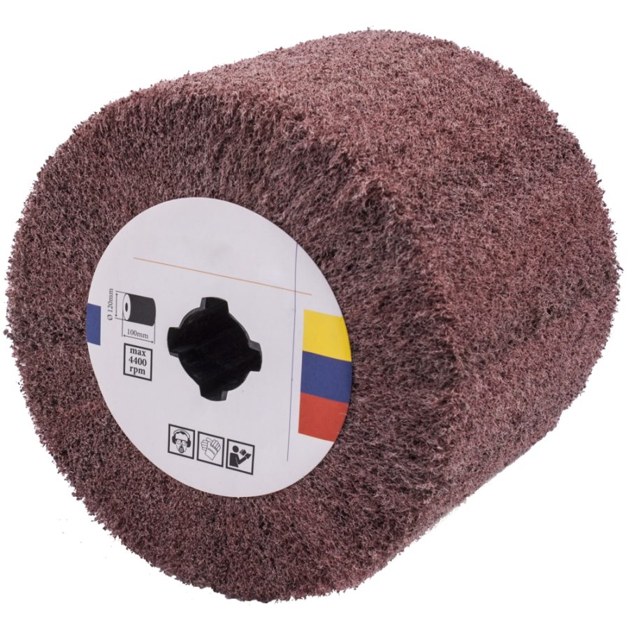 120 Grit Nylon Grinding Wheel – 120mm x 100mm (Tork Craft)