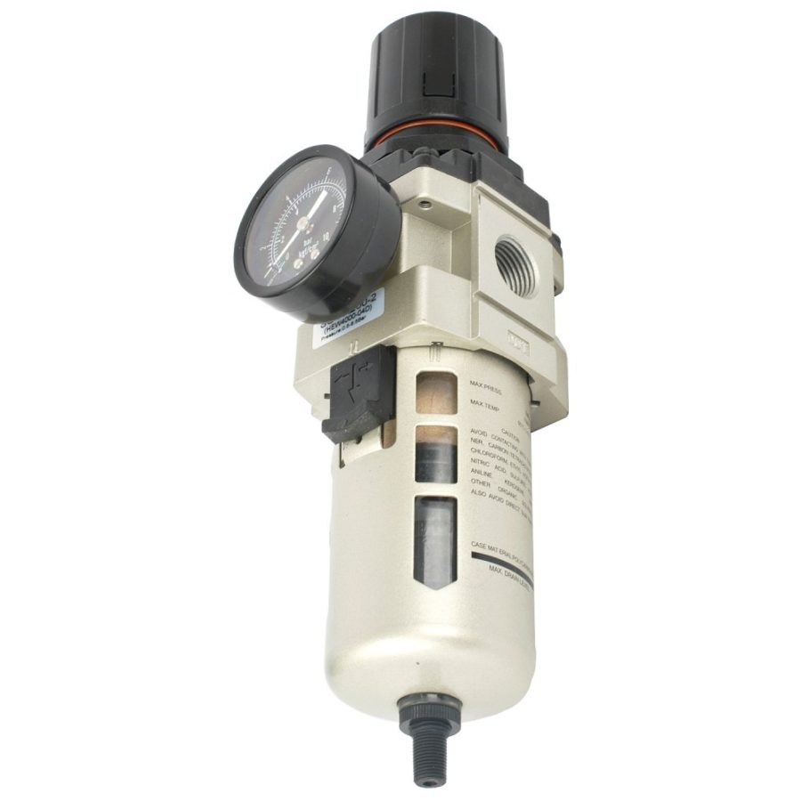 Aircraft Filter / Regulator 1/2" In Line With Auto Drain