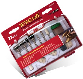 Cleaning & Polishing Set – 22pc Mini Rotary Tool Kit