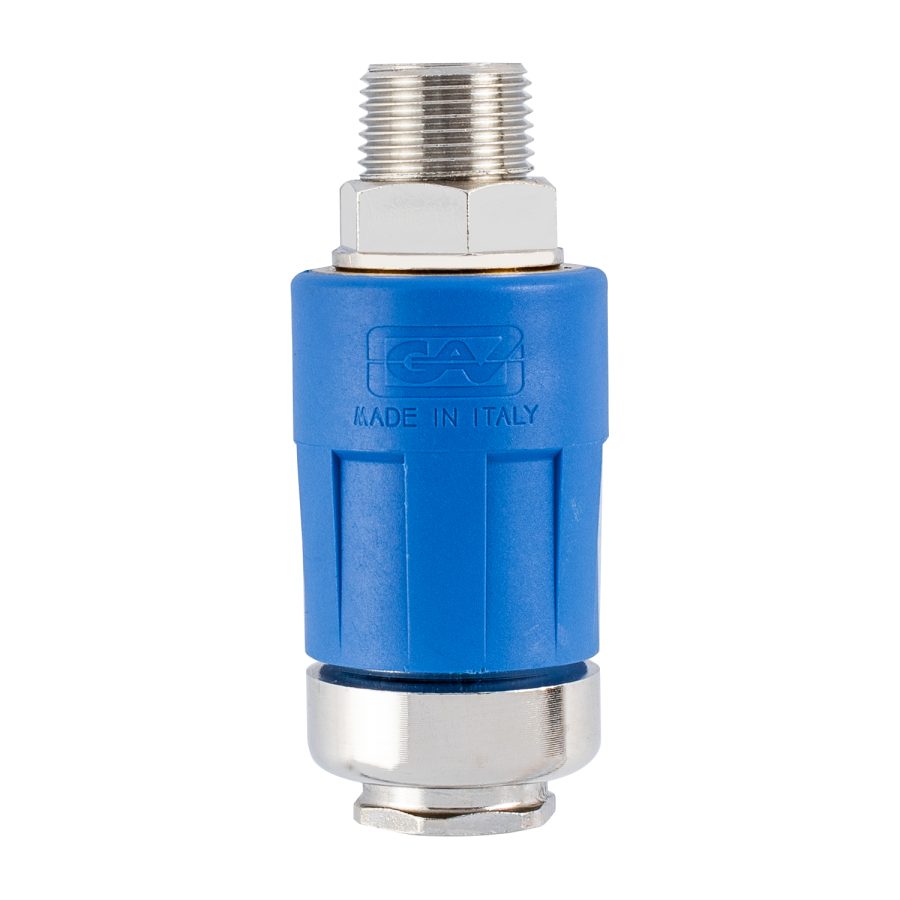 Safety Quick Coupler 3/8M Two Stage Release