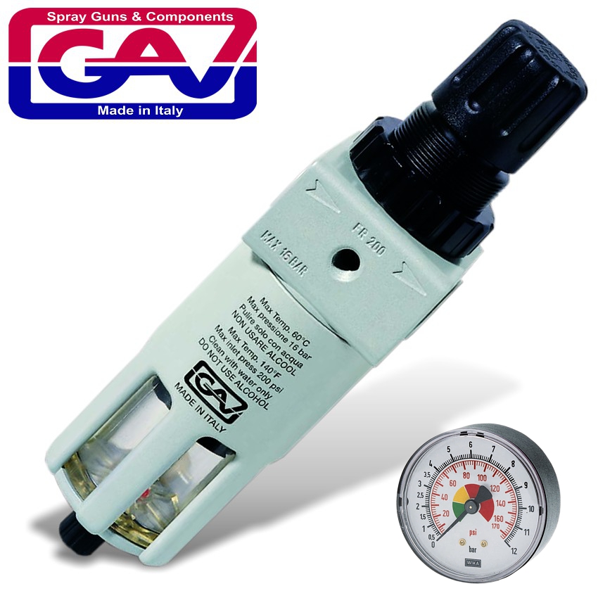 Filter + Reducer 1/2'In Line Regulator