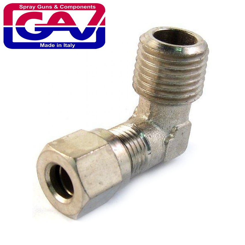 Conical Male Elbow  8 X 3/8