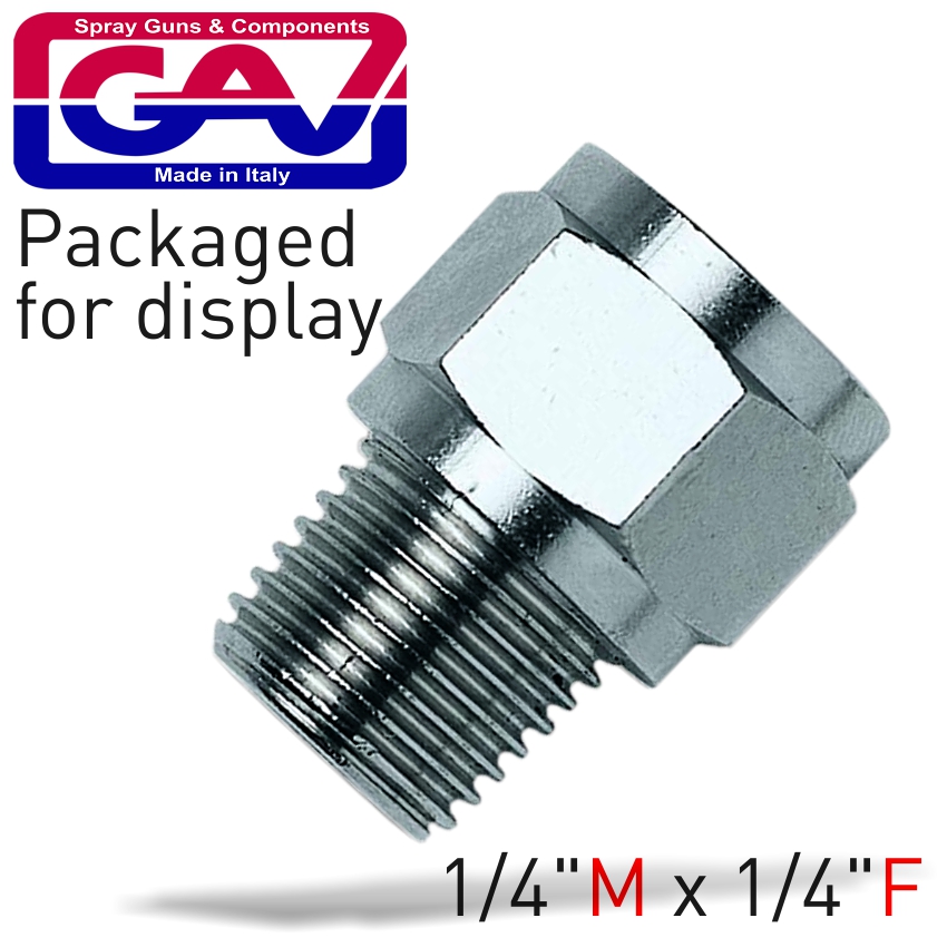 Taper Reducer Bush 1/4 X 1/4M/F Packaged
