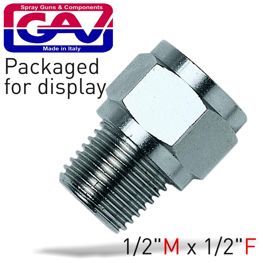 Taper Reducer Bush 1/2 X 1/2M/F Packaged