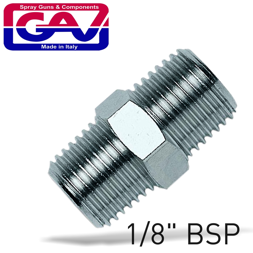 Taper Nipple 1/8 X 1/8M/M