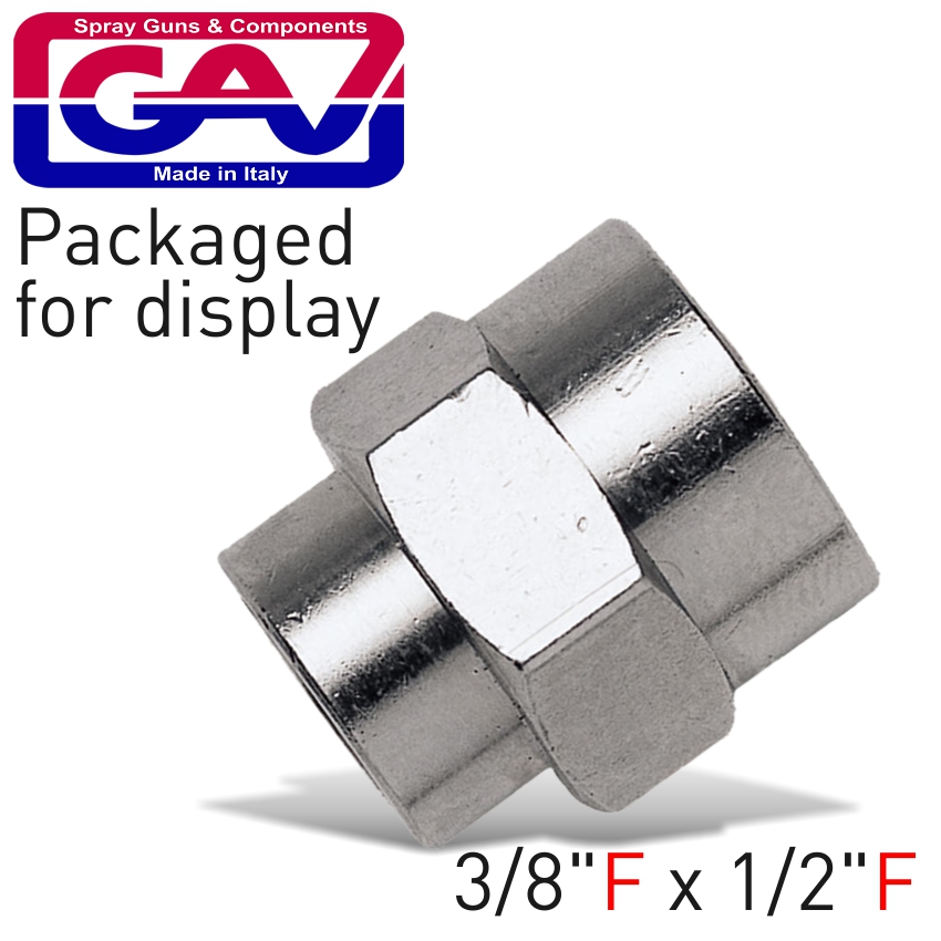 Reducing Socket 3/8 X 1/2F/F Packaged
