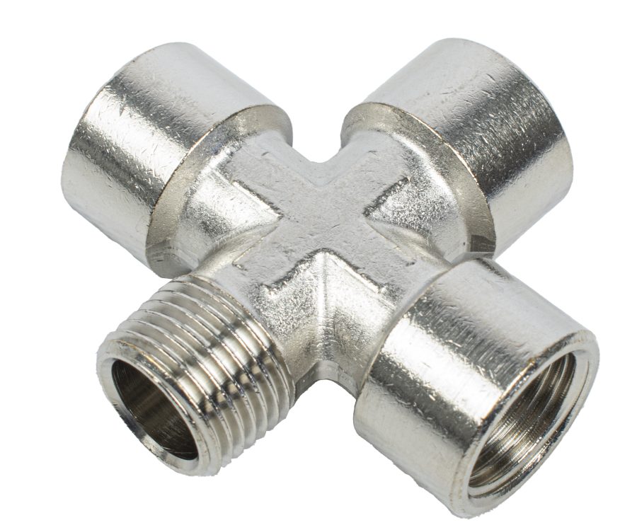 4-Way Connector 1/2'3F/1M