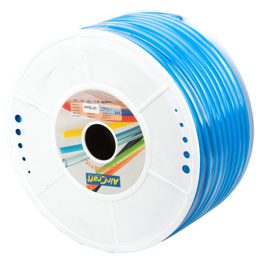 Polyurethane Hose 14mm O.D. Blue – 50m Roll