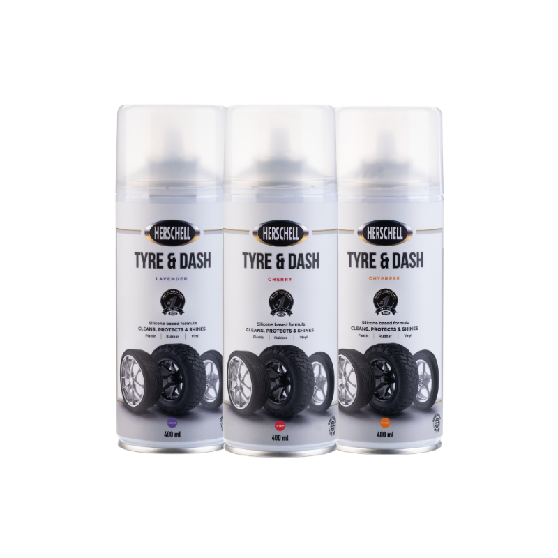 Herschell Tyre & Dash Spray – Cherry, Lavender & Chyprese (400ml)