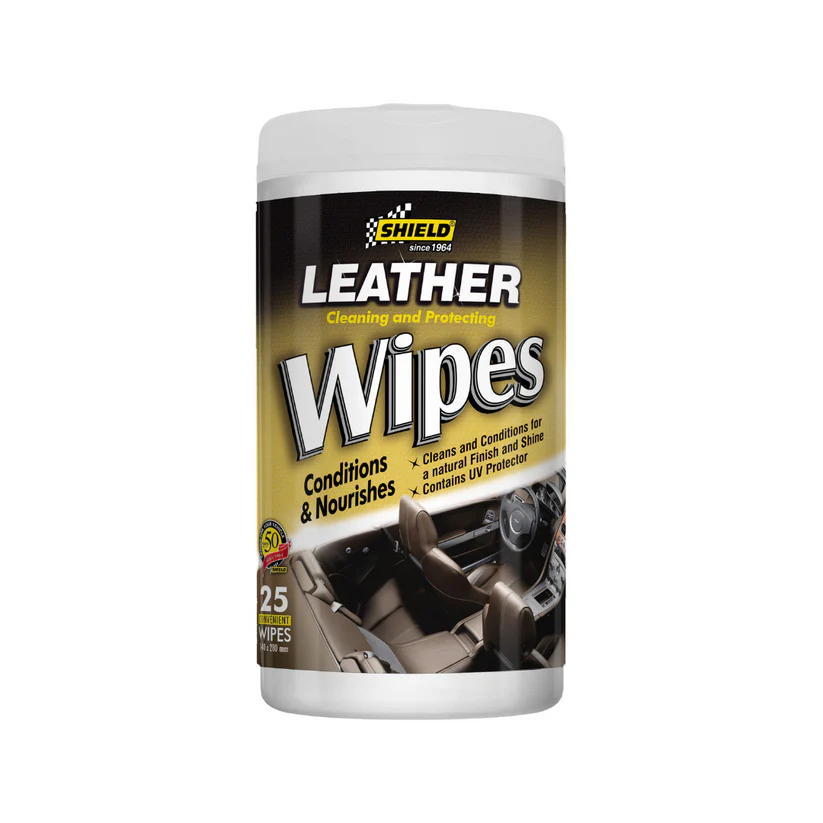 Shield Leather Care Wipes Pack 20