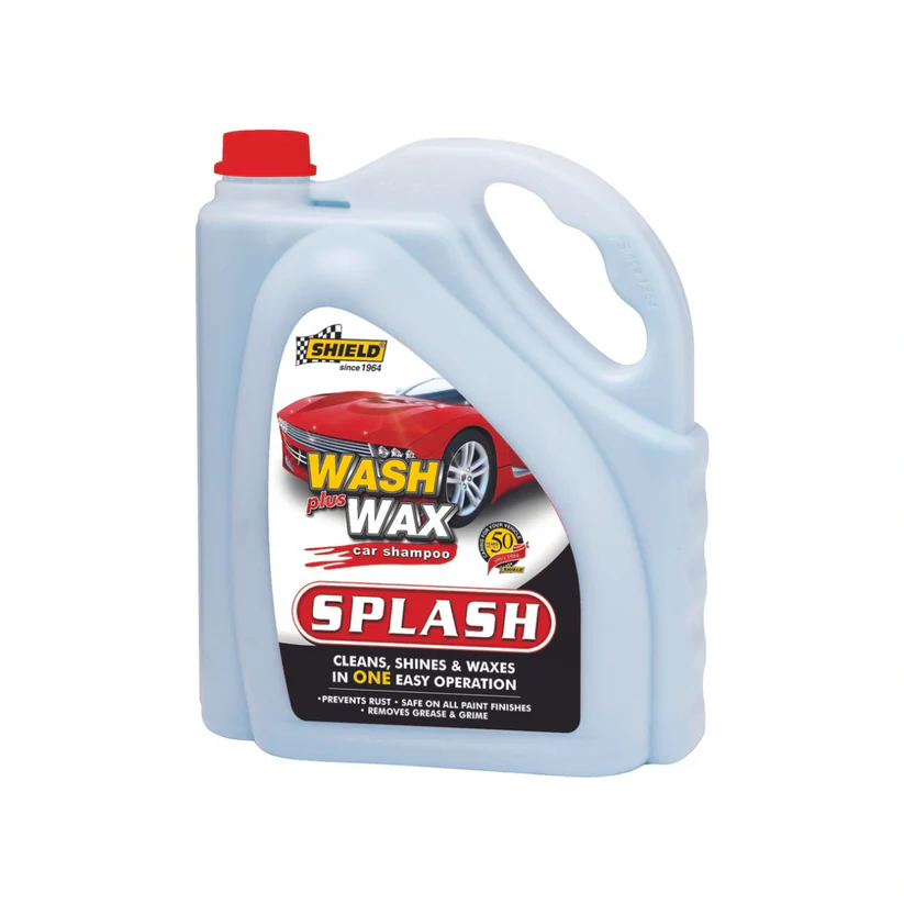 Shield Splash Wash & Wax 5L Car Shampoo