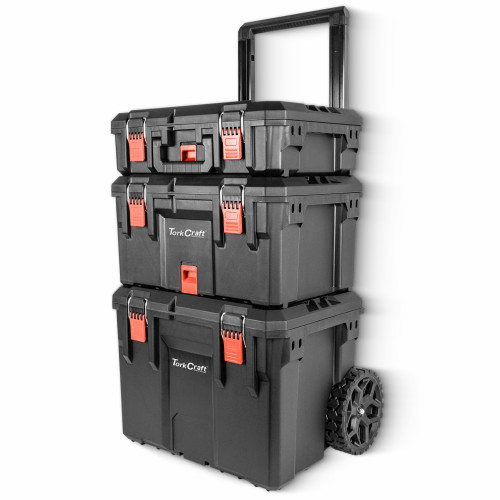 Tork Craft Plastic Tool Storage Station 3 Tier On Castors