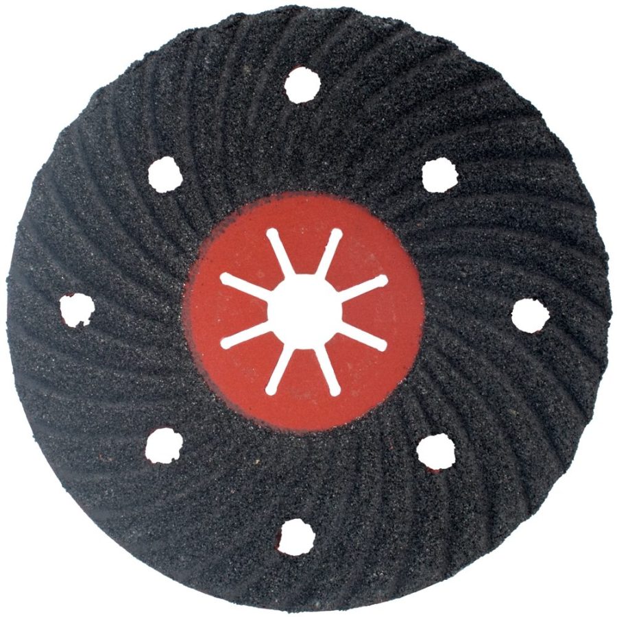 Vulcanized Fibre Disc 180mm 60 Grit Bulk