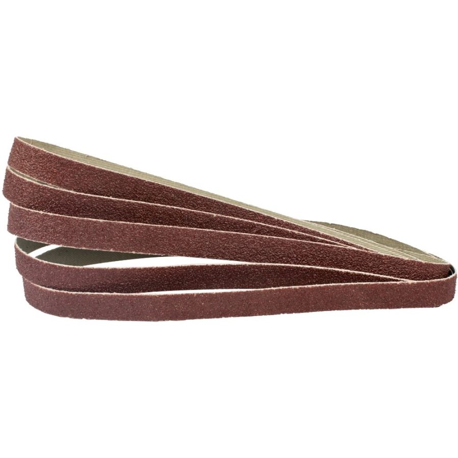 Powerfile Sanding Belt 13 X 451mm 100 Grit 5/pk