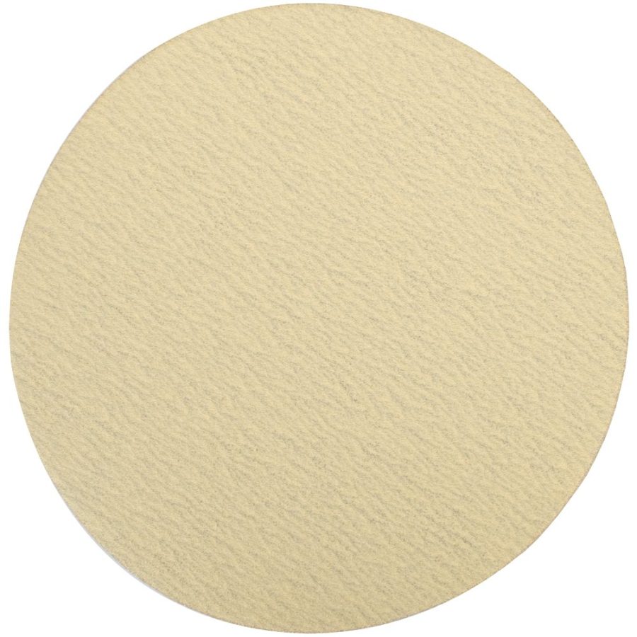 Gold Disc (50 Pieces) 180 Grit 150mm Without Hole Hook And Loop
