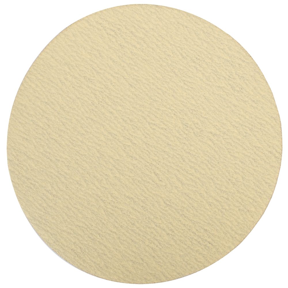 Gold Disc (50 Pieces) 320 Grit 150mm Without Hole Hook And Loop