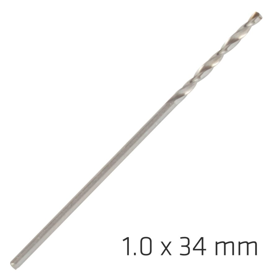 Alpen Pro Hss 1mm Drill Din 338 Rn 135 Split Point Plastic Wallet (1