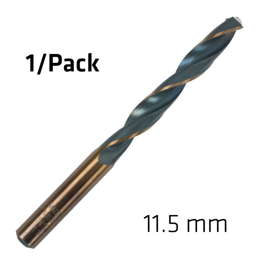 Hss Sprint Master 11.5mm X1 Sleeved Din338 Alpen Drill Bit